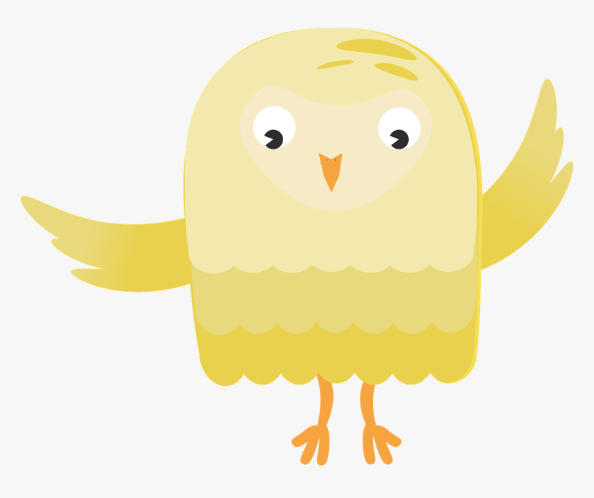 Owl Yellow Dance Free Photo - Cartoon, HD Png Download, Free Download
