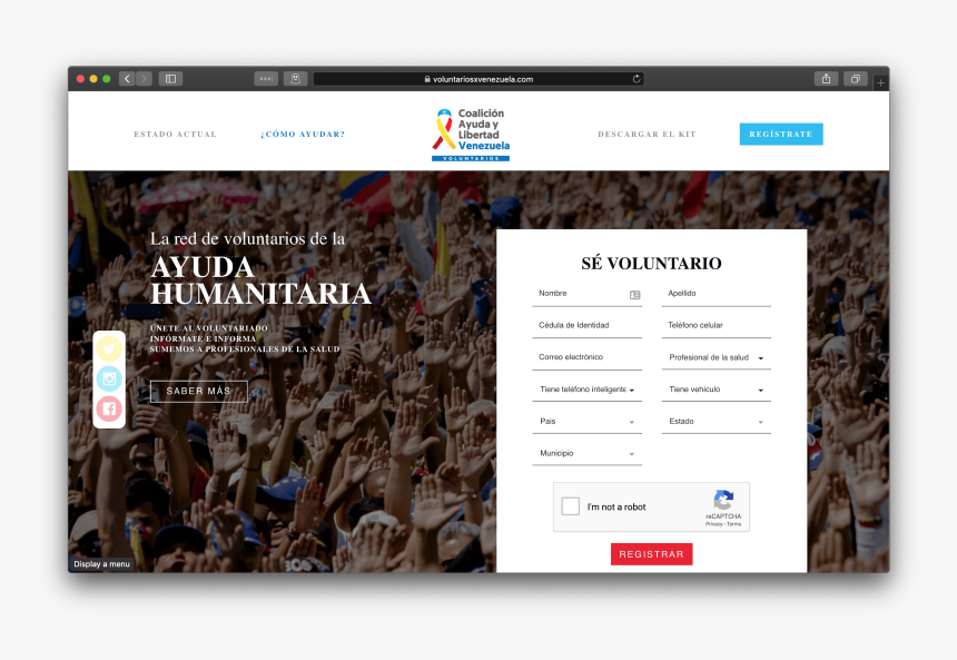 Transparent Paypal Image Png - Voluntario Por Venezuela, Png Download, Free Download
