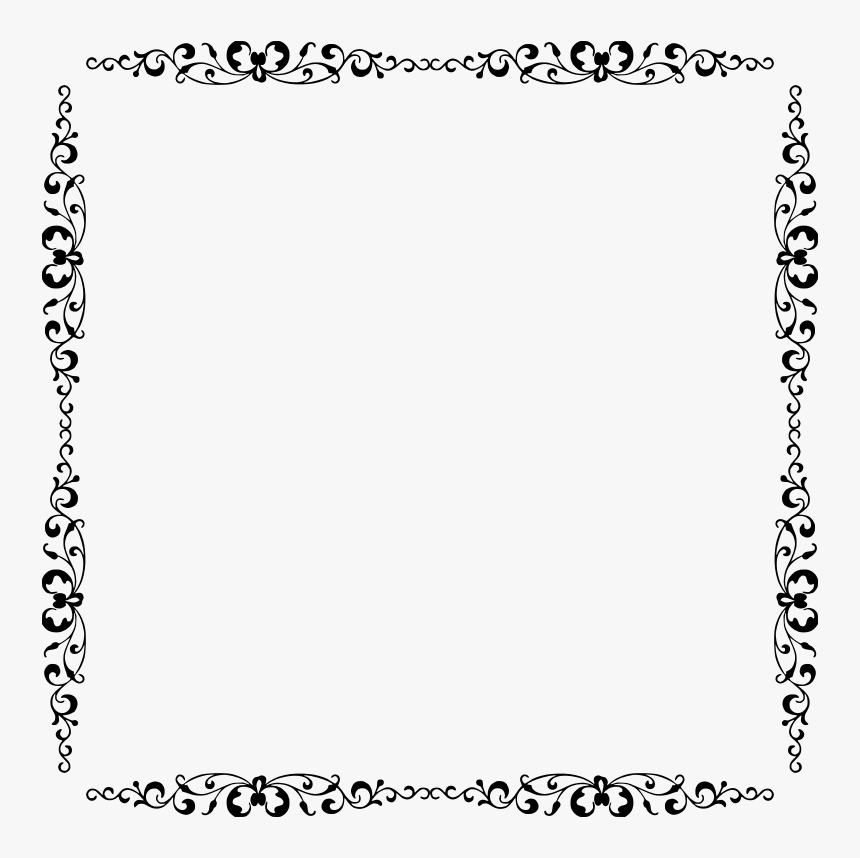 Elegant Frame - Border Frame Elegant Png, Transparent Png, Free Download