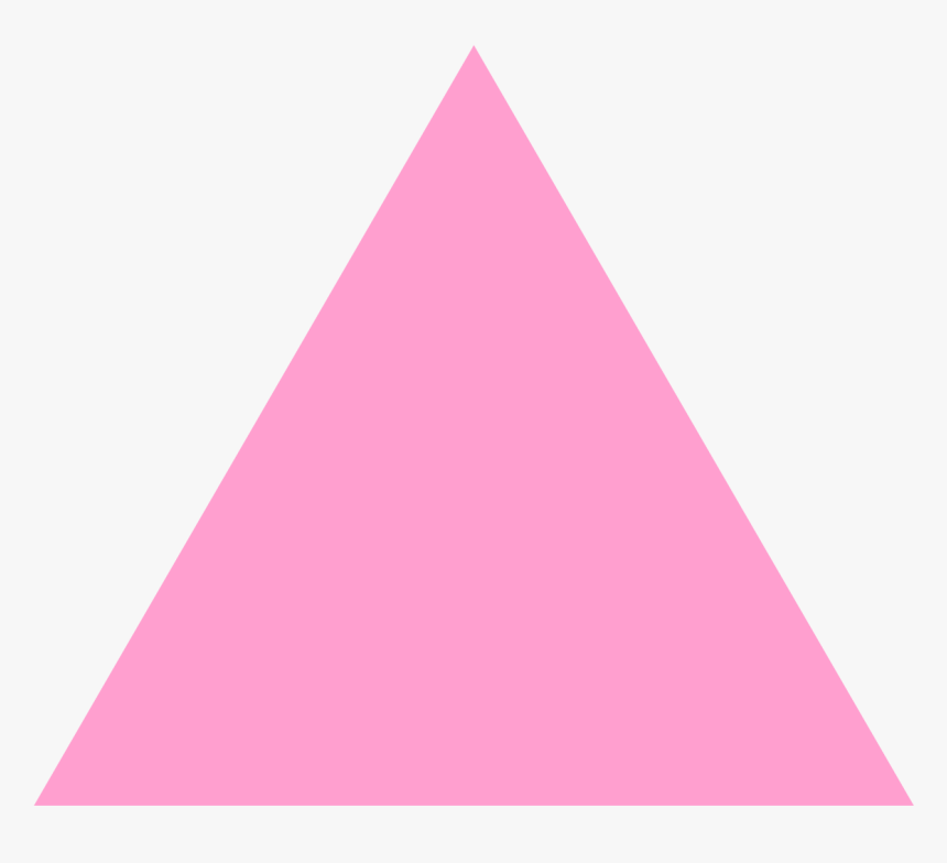 Pink Triangle Shape Clipart, HD Png Download, Free Download