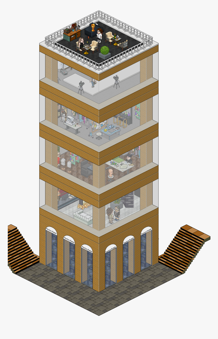 Edificio Ff Completo, HD Png Download, Free Download