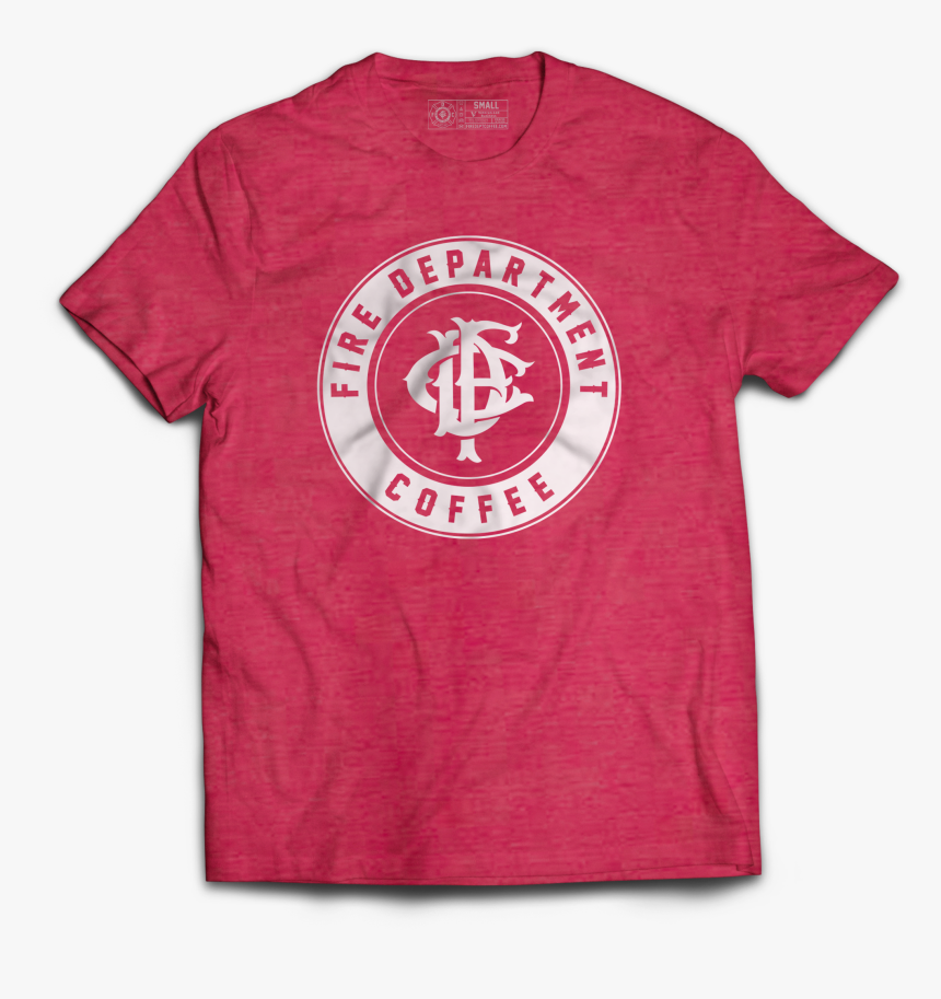 Fire Department Coffee Red T Shirt"
 Class="lazyload, HD Png Download, Free Download