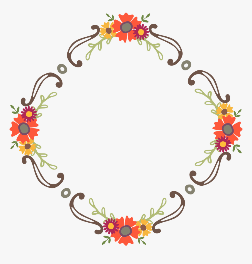 Transparent Floral Wreath Png, Png Download, Free Download