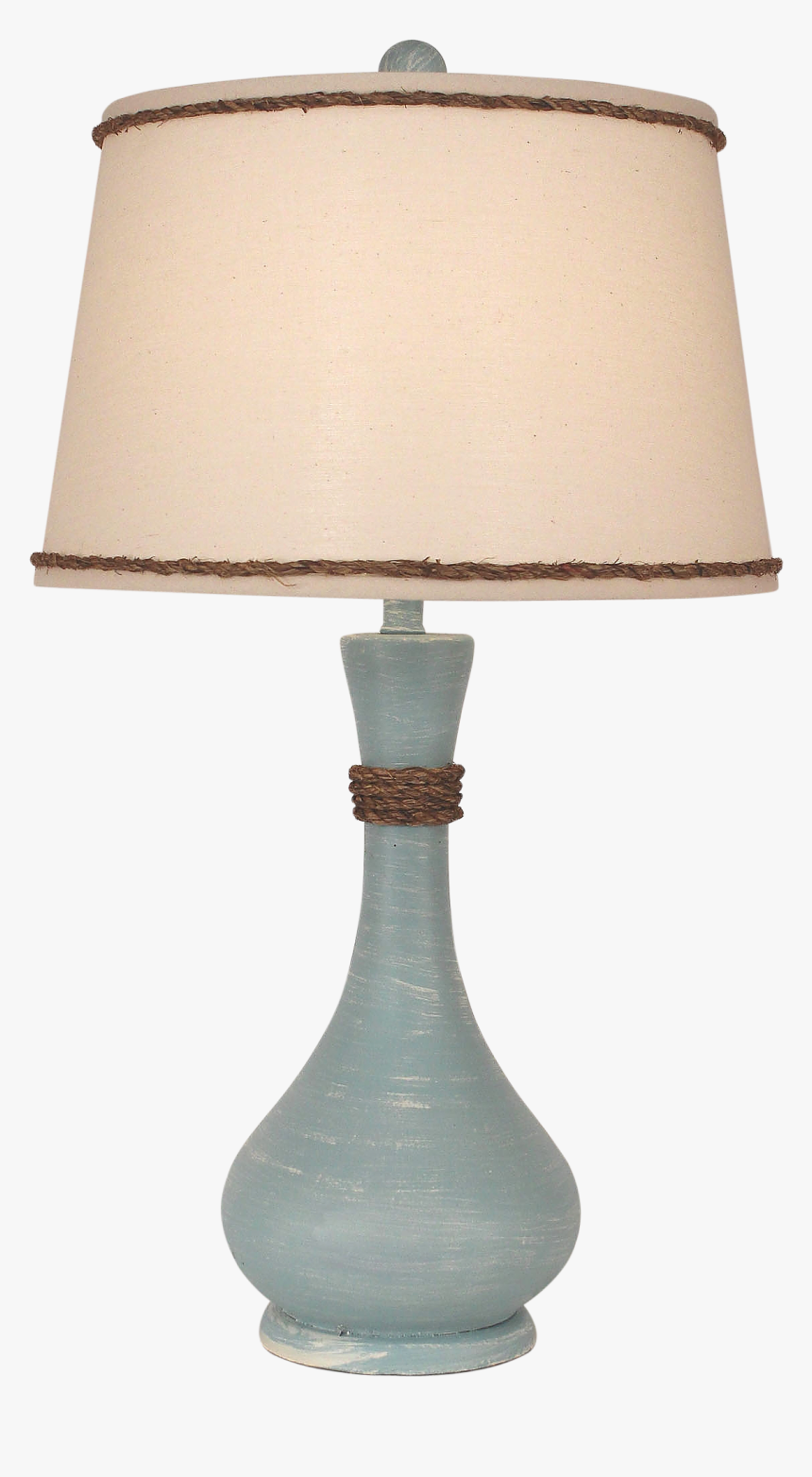 Weathered Atlantic Grey Smooth Genie Bottle Table Lamp - Lamp, HD Png Download, Free Download