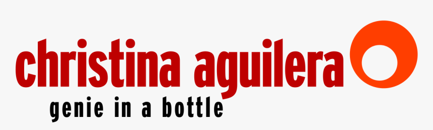 Christina Aguilera Genie In A Bottle Logo, HD Png Download, Free Download