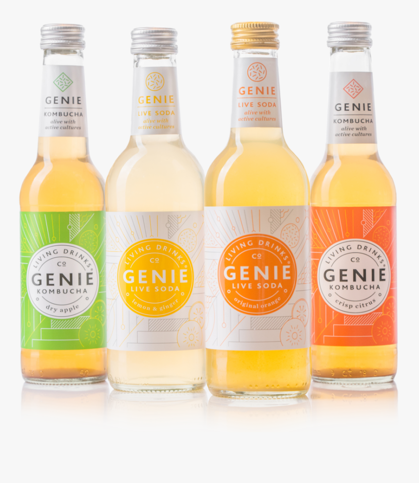 Genie Kombucha, HD Png Download, Free Download