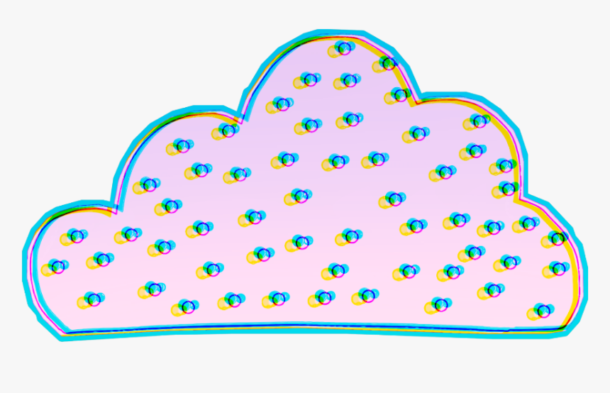 #cloud #drawing #glitch #kawaii - James Jirat Patradoon, HD Png Download, Free Download
