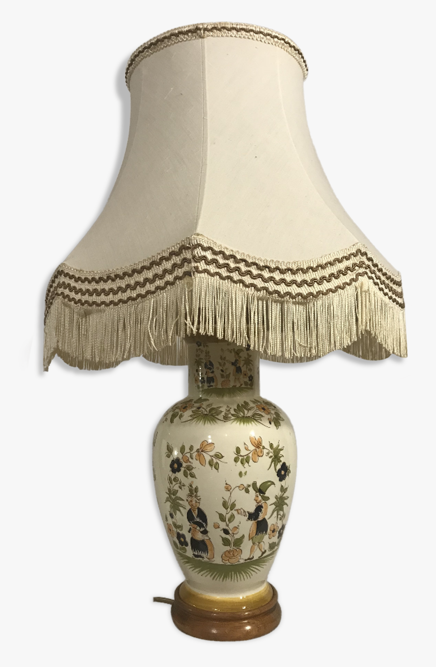 Old Lamp Vase Painted Ceramics"
 Src="https - Lampshade, HD Png Download, Free Download