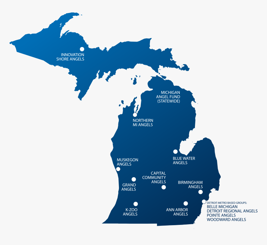 Michigan Map, HD Png Download, Free Download