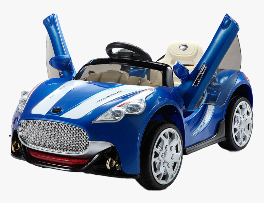 Blue Electric Car Sports Exterior Automotive - Small Cars For Baby, HD Png Download, Free Download