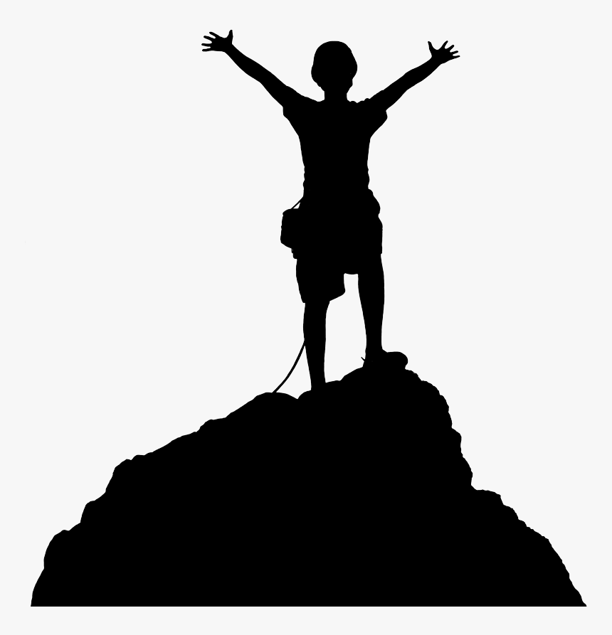 Clip Art Climbing Mountaineering Image - Clip Art Mountain Climbing, HD Png Download, Free Download