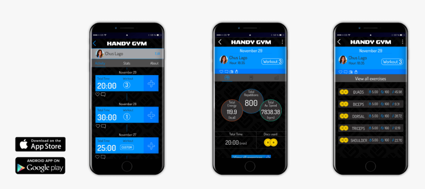 Handygym App - Home - App Store, HD Png Download, Free Download