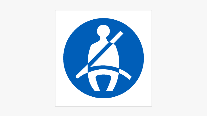 Seat Belt Sticker - Fasten Your Seat Belt, HD Png Download, Free Download