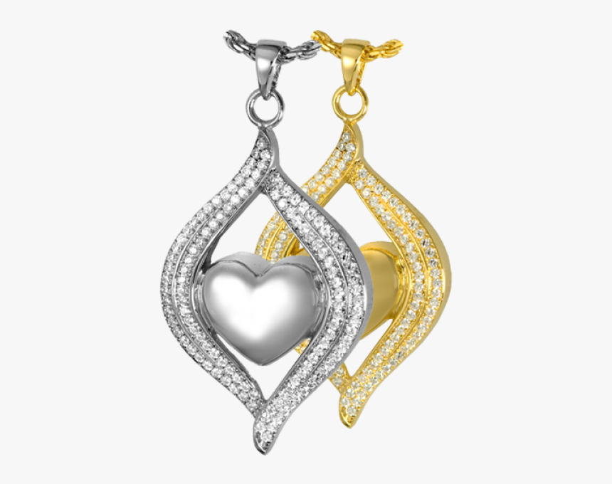 Stainless Steel Teardrop Heart Cremation Jewelry, HD Png Download, Free Download