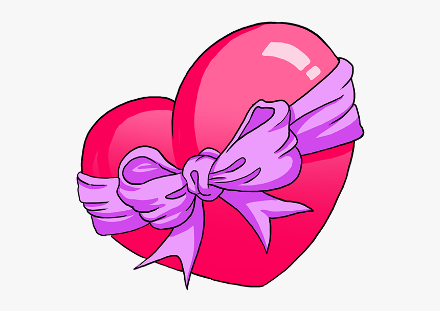 Charmlets-ribbon Heart - Endoscopia Pediatrica, HD Png Download, Free Download