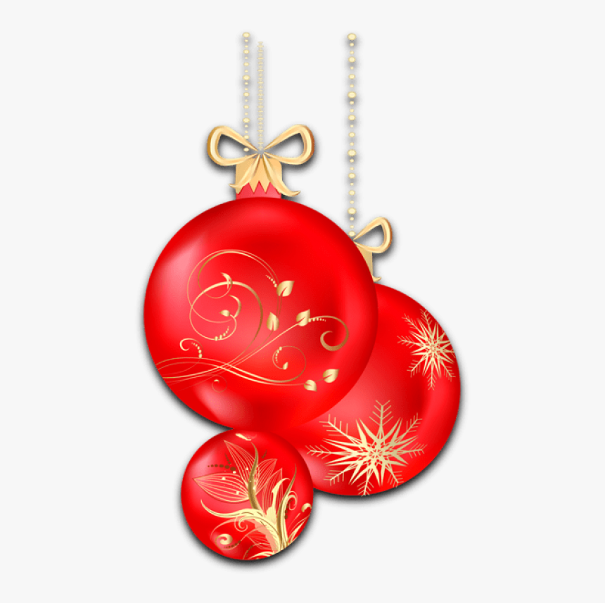 Red Png Free Images - Transparent Ornament Clipart, Png Download, Free Download