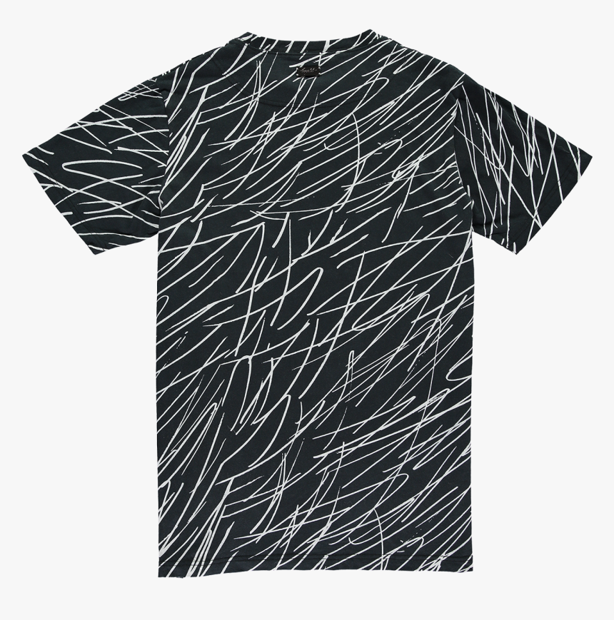 Scribble T Shirt Black - Active Shirt, HD Png Download, Free Download