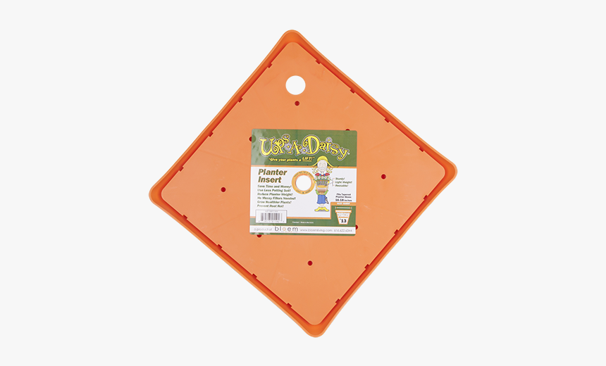 Ups A Daisy Square In Orange - Traffic Sign, HD Png Download, Free Download