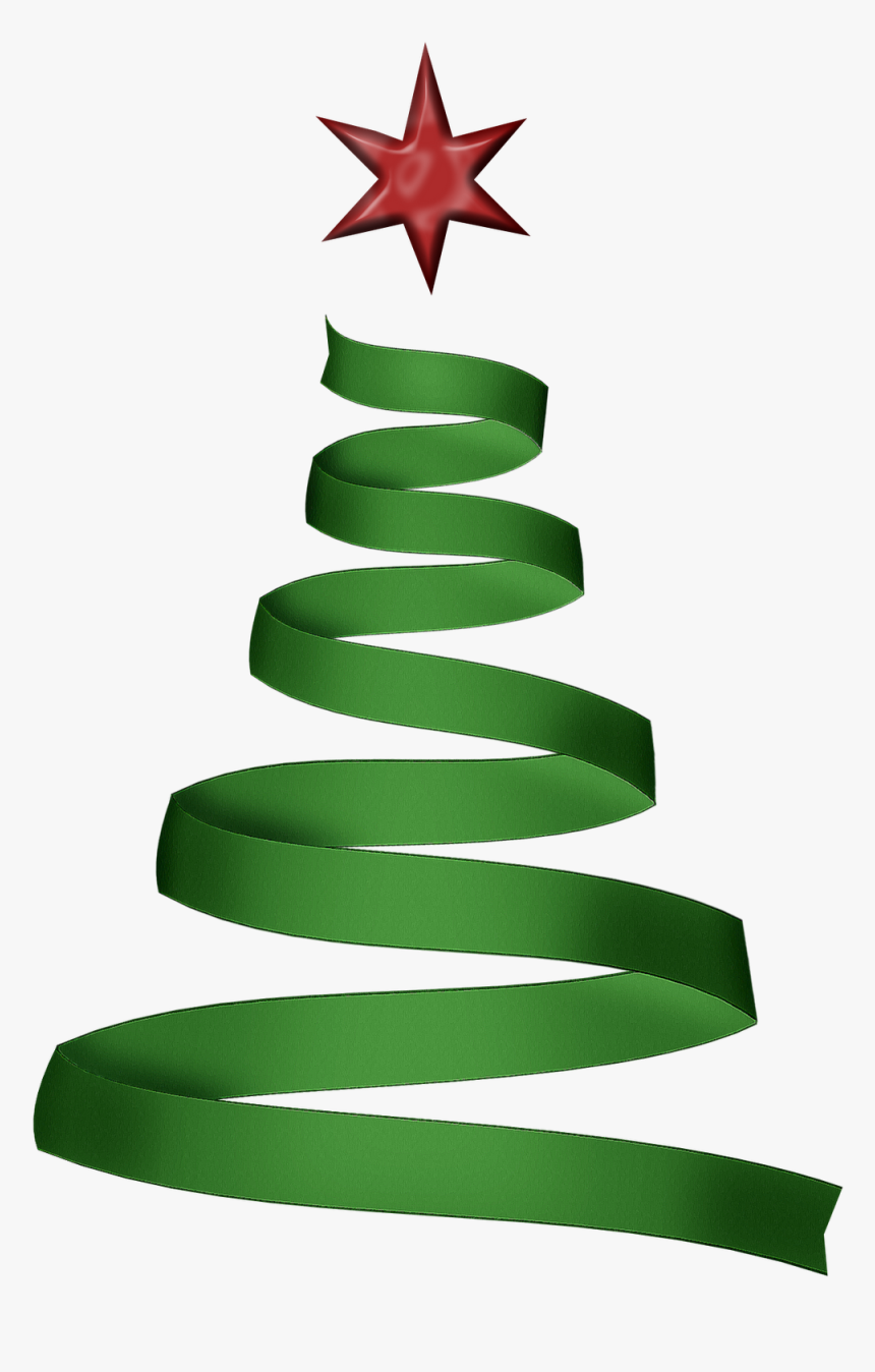Blue Ribbon Christmas Tree, HD Png Download, Free Download
