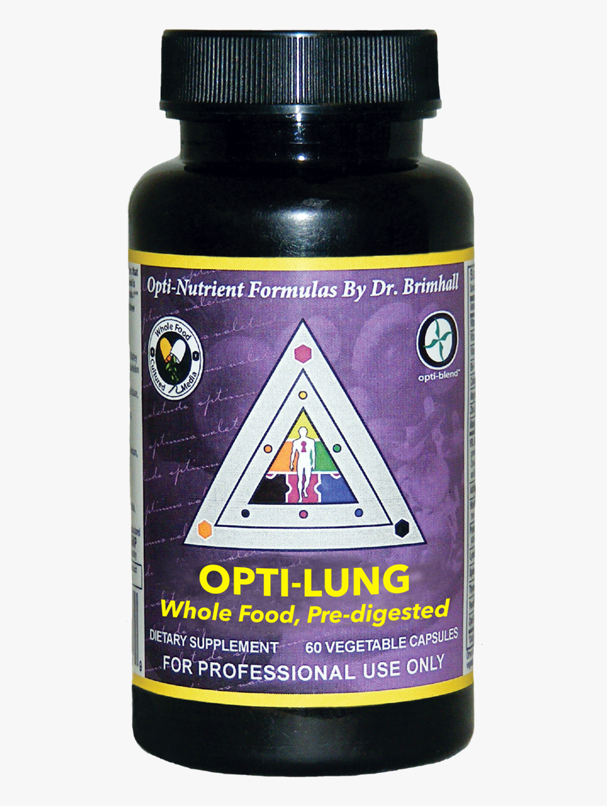 Opti Lung From Opti Nutrient By Dr - Opti Thyroid, HD Png Download, Free Download