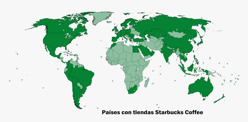 Starbucks - International Monetary Fund Map, HD Png Download, Free Download