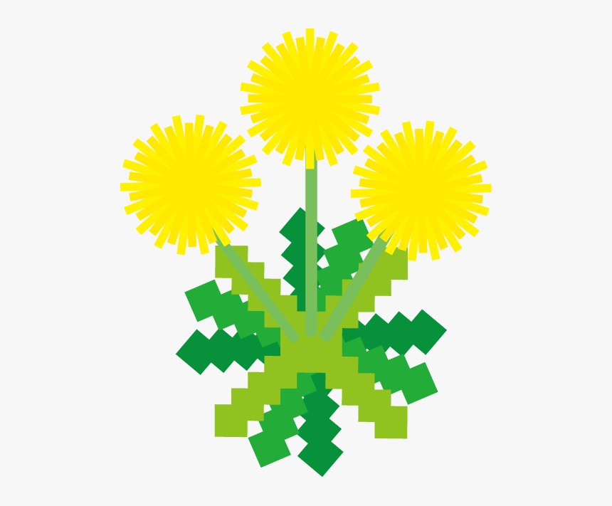 Dandelion Clip Art 春 花 無料 イラスト Hd Png Download Kindpng