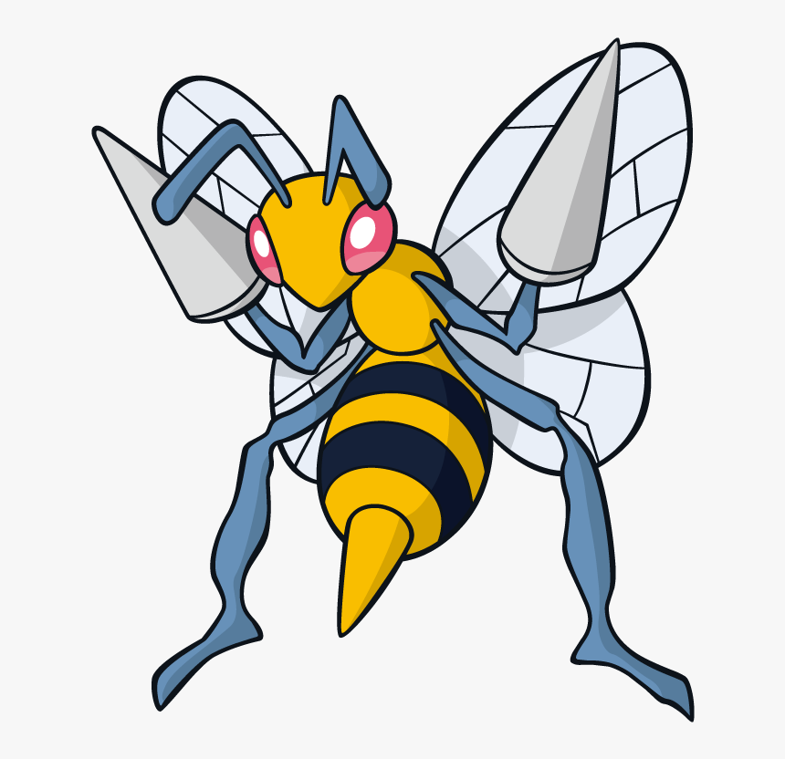 Beedrill Pokemon Character Vector Art - Pokemon Beedrill Dream World, HD Png Download, Free Download