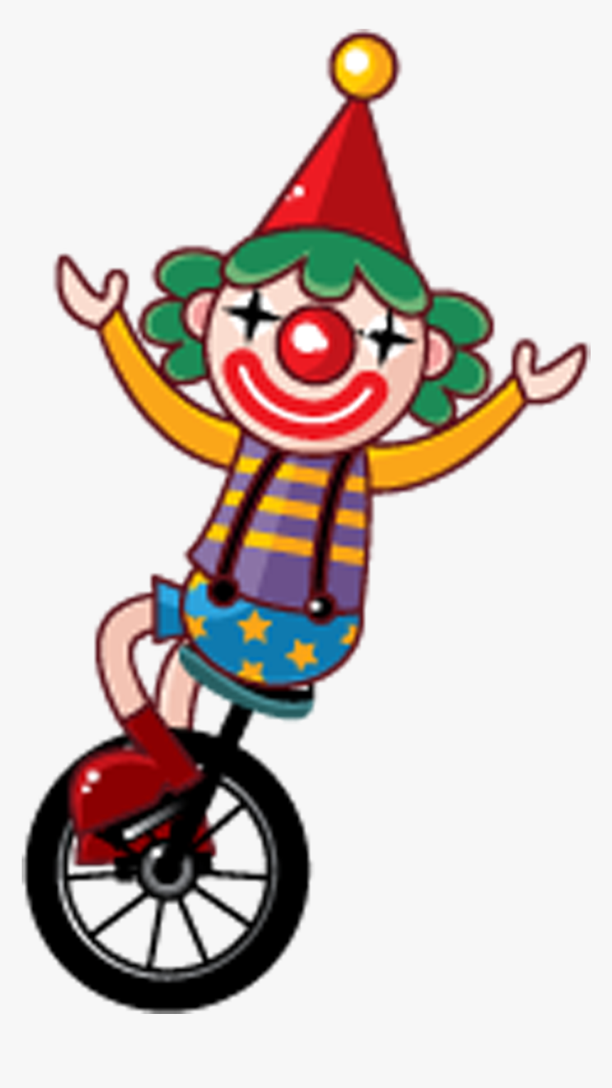 Circus Cartoon Illustration Transprent - Clown Circus Clipart Free, HD Png Download, Free Download