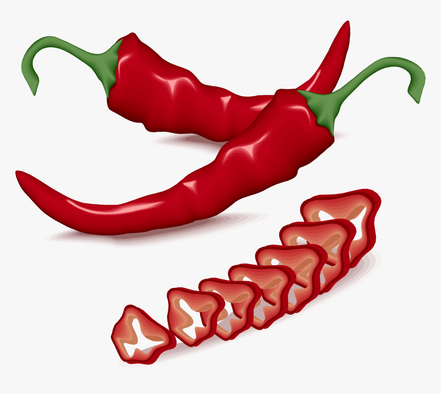 Transparent Chili Clipart Cabe Merah Keriting Animasi Hd Png