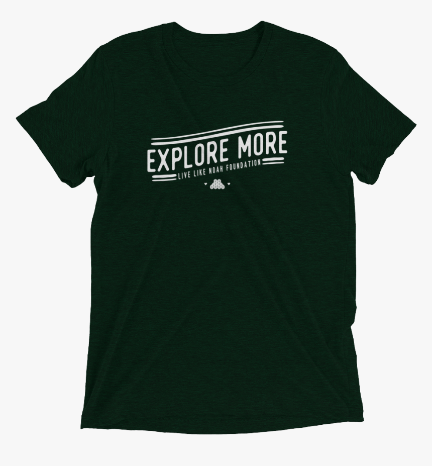 Lln Explore More Coloredtee Mockup Front Flat Emerald - Active Shirt, HD Png Download, Free Download