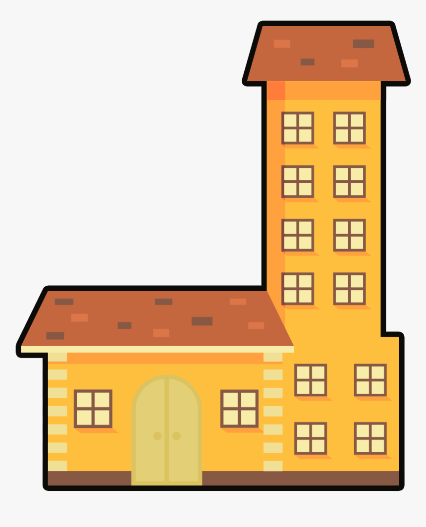 Transparent Cartoon Building Png, Png Download, Free Download