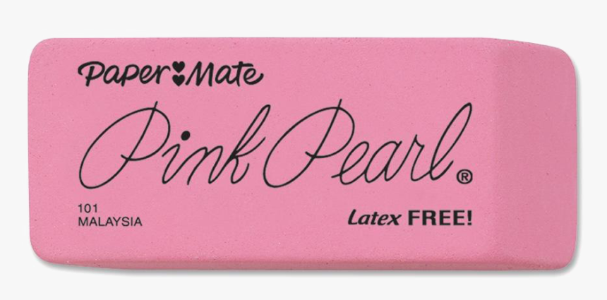 Pink Eraser Png Image - Label, Transparent Png, Free Download