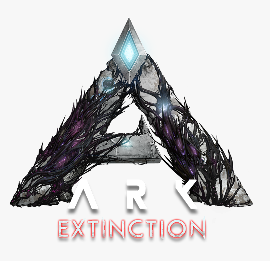 Ark Survival Evolved Extinction Logo Hd Png Download Kindpng