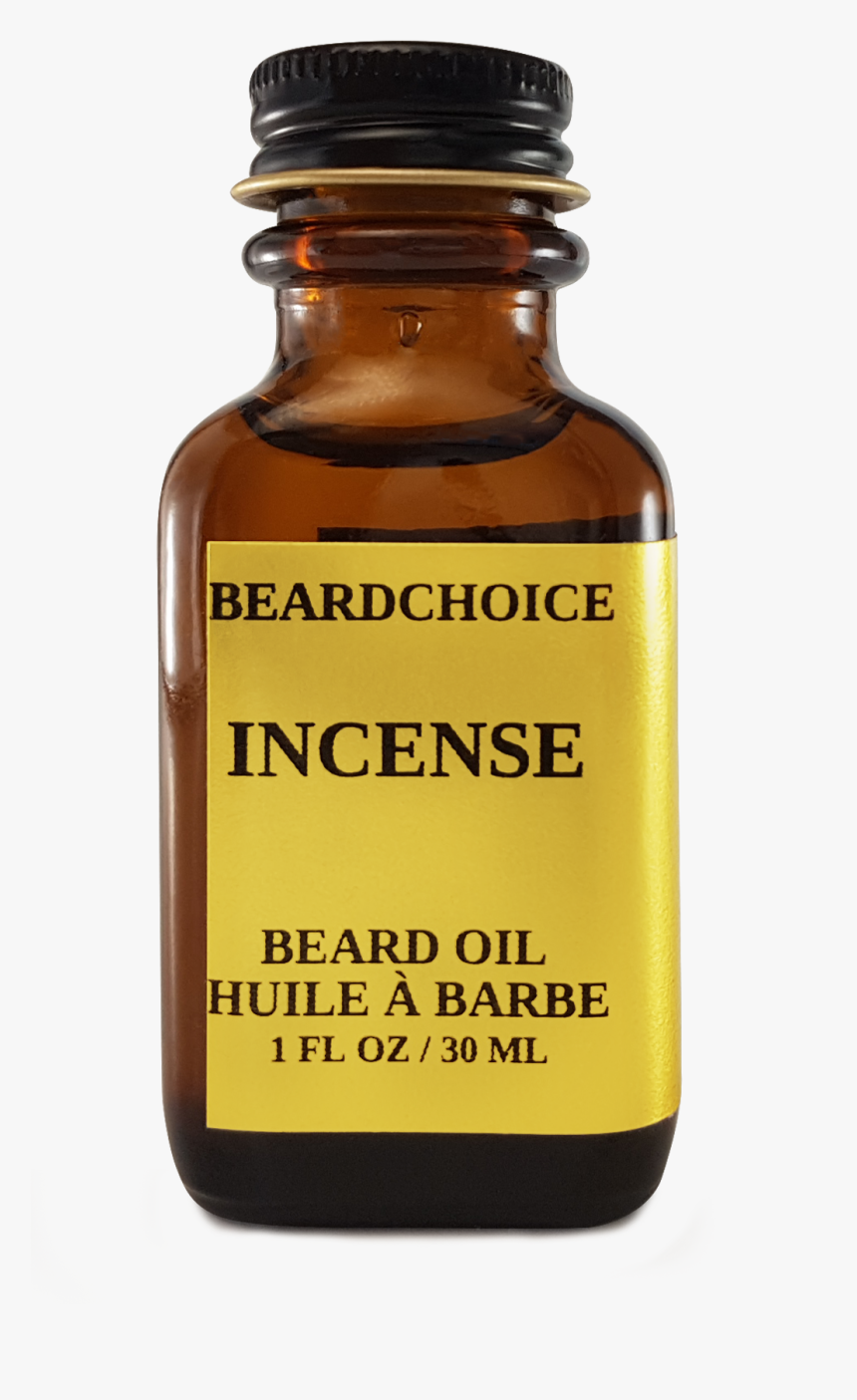 Incense Beard Oil - Glass Bottle, HD Png Download, Free Download