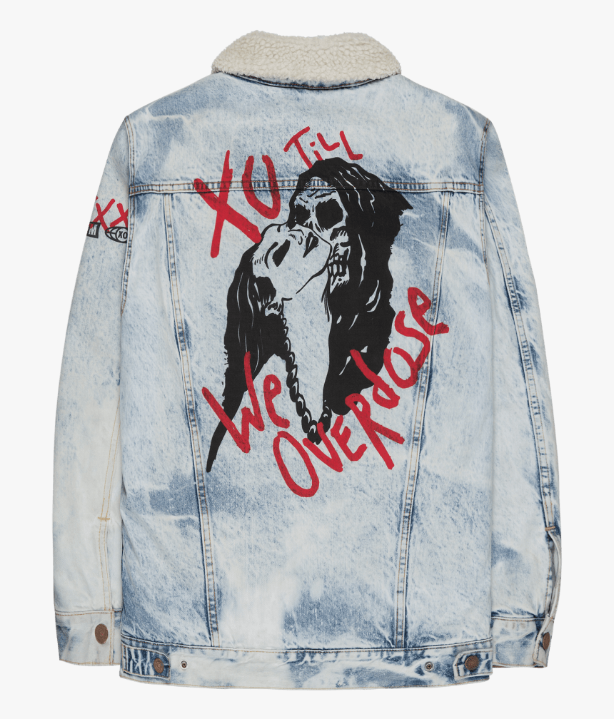The Weeknd Announces 2017 Merch Release - Weeknd Xo Denim Jacket Levis, HD Png Download, Free Download