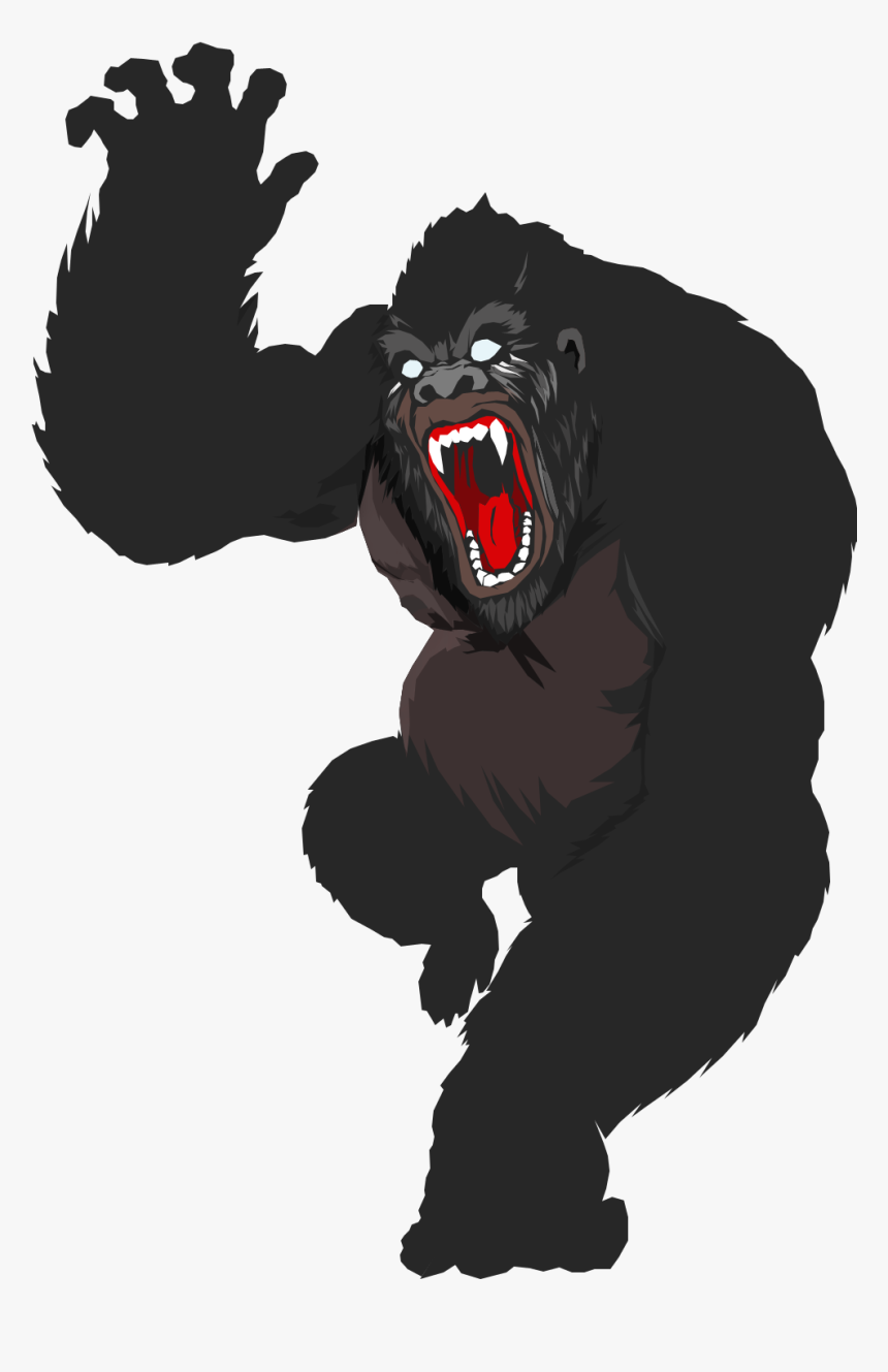 Gorilla Vector Png, Transparent Png, Free Download