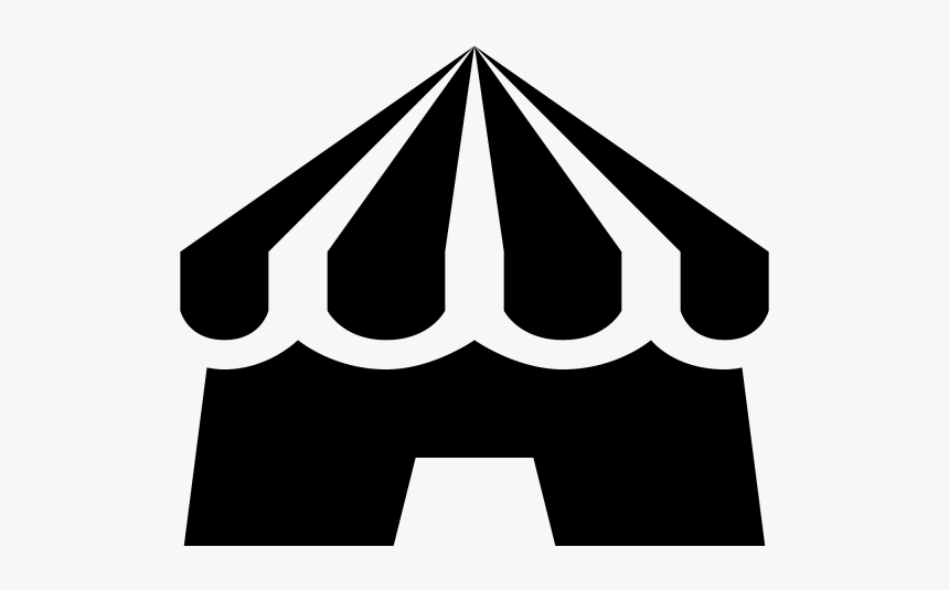 Logo Circus Icon Clipart Black And White, HD Png Download, Free Download