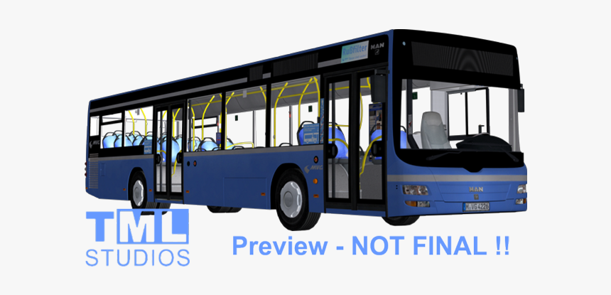 City Bus Png - Tml Studios, Transparent Png, Free Download