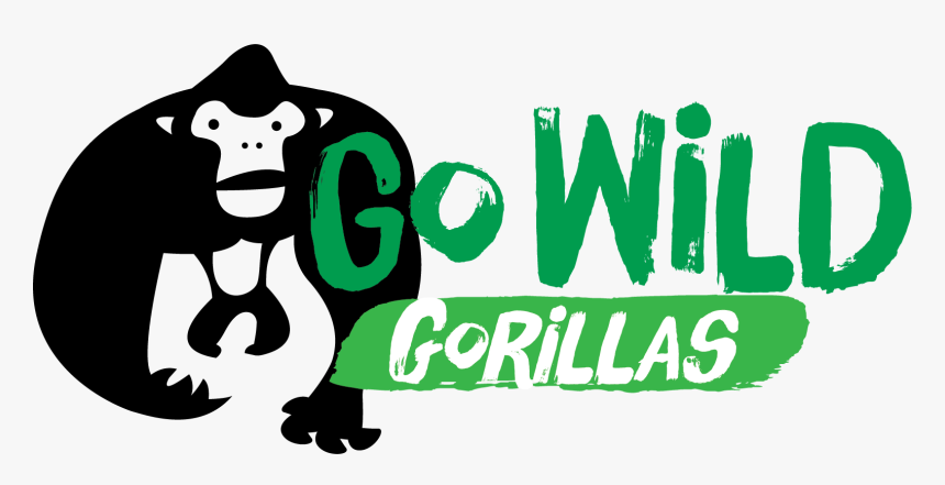 Transparent Gorilla Clipart Png - Go Wild Gorillas, Png Download, Free Download