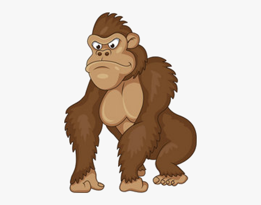 Banner Free Download Ape Clipart Monke - Gorilla Clipart Transparent Background, HD Png Download, Free Download