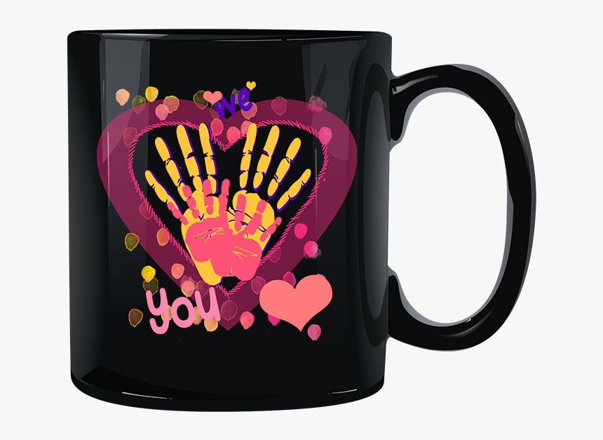 Transparent Handprints Png - Mug, Png Download, Free Download