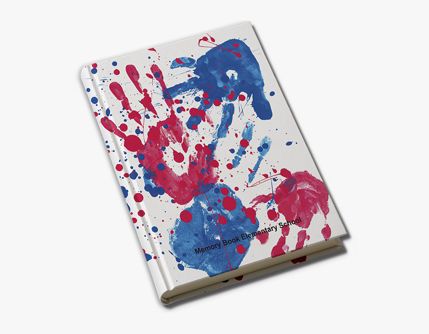 Handprint Yearbook Cover, HD Png Download, Free Download