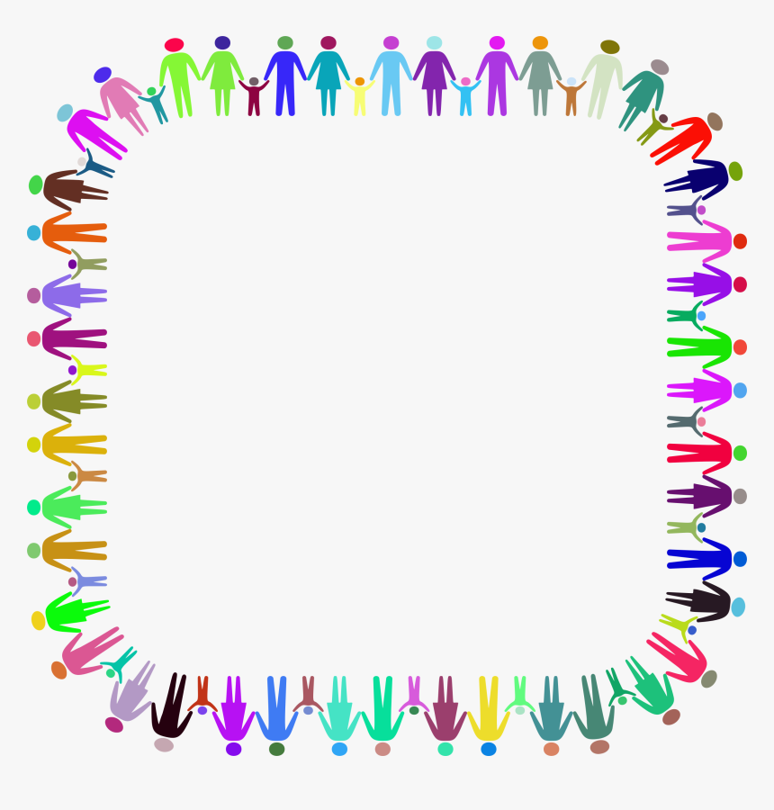 Hd This Free Icons Png Design Of Family Holding Hands - Holding Hands Border Png, Transparent Png, Free Download
