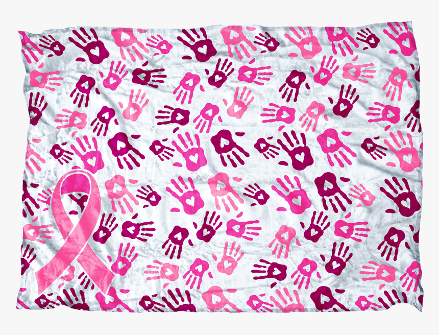 Breast Cancer Handprints - Breast Cancer Hands Prints, HD Png Download, Free Download