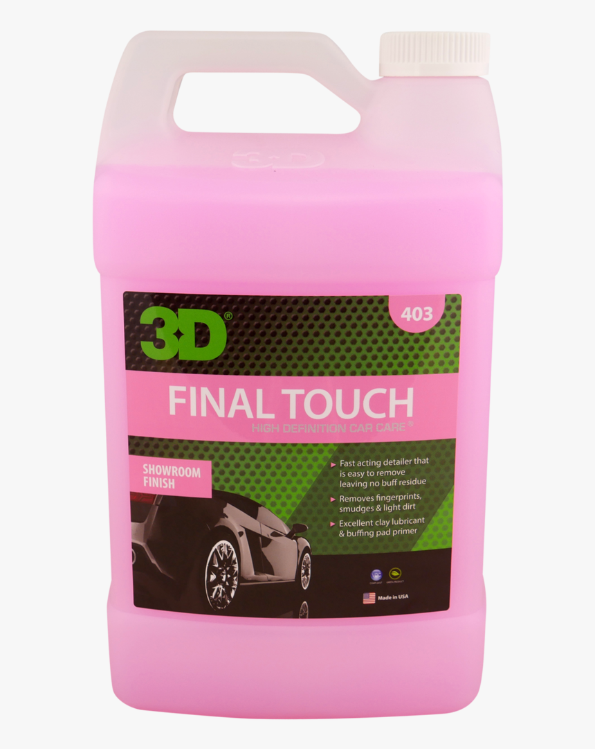 3d Final Touch Gallon, HD Png Download, Free Download