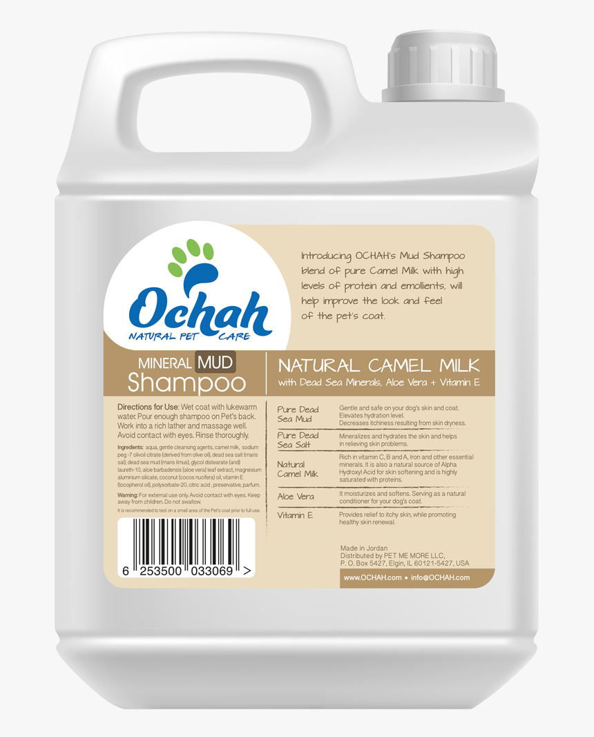 Natural Mineral Pet Shampoo - Plastic Bottle, HD Png Download, Free Download