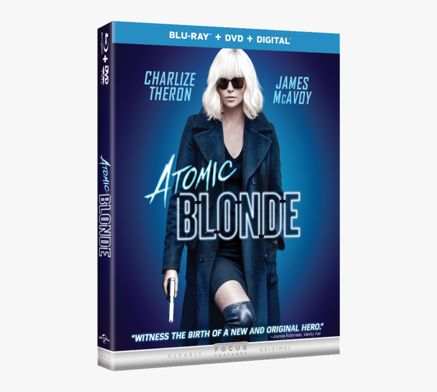 Atomic Blonde Blu-ray Dvd 4k Ultra Hd Release Date - Atomic Blonde 2017 Bluray, HD Png Download, Free Download