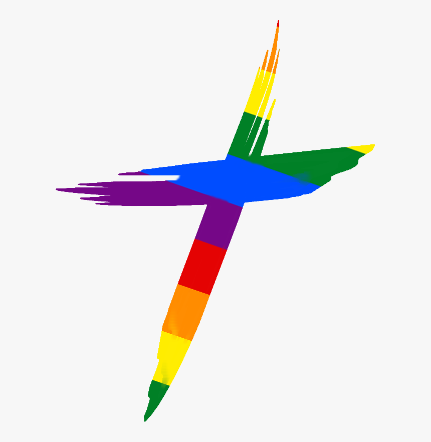 Rainbow X Png, Transparent Png, Free Download