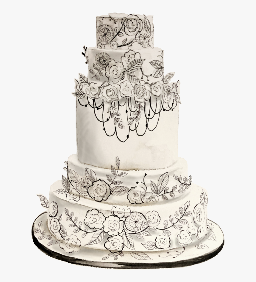 Wedding Cake, HD Png Download, Free Download