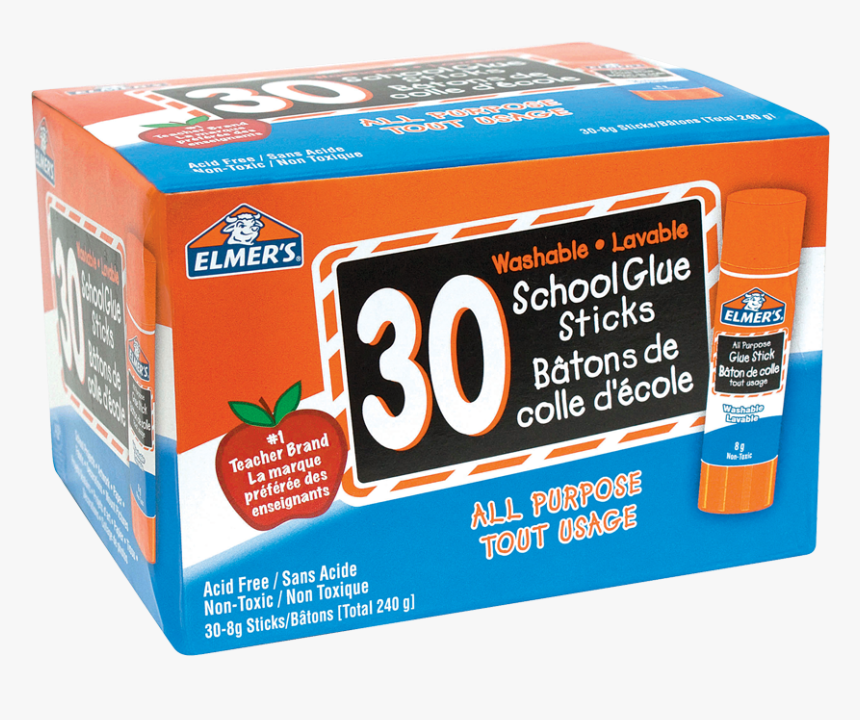 Product Image All Purpose Washable School Glue Sticks - Fruit, HD Png Download, Free Download
